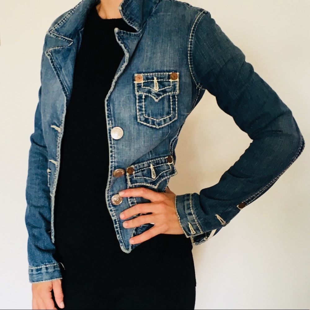 True Religion Vintage Jean Jacket